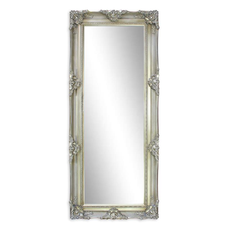 Een spiegel kleur zilver 198,5x78,5cm replica retro ontwerp decoratie