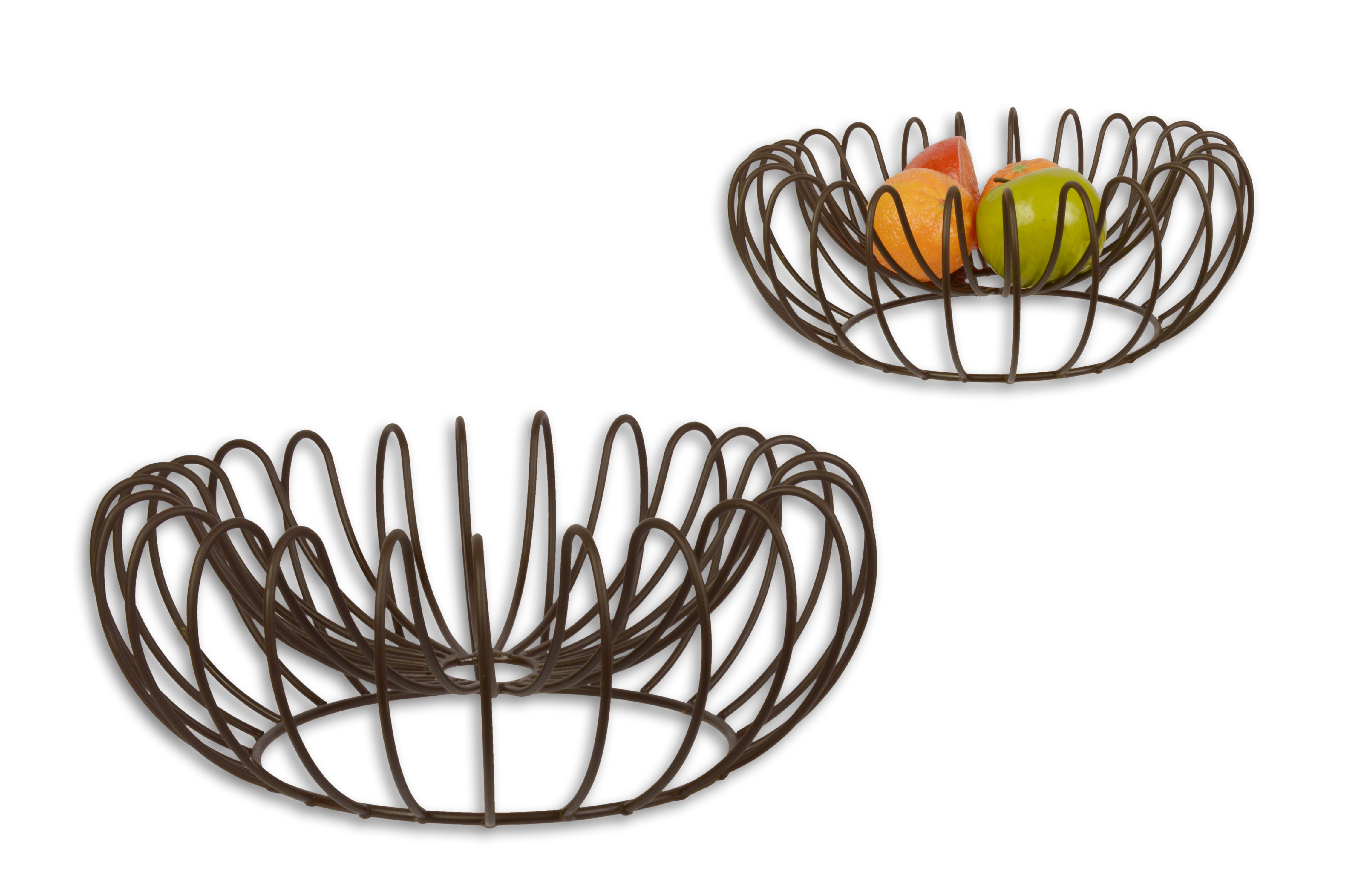 Een ijzeren fruitmand replica retro ontwerp decoratie