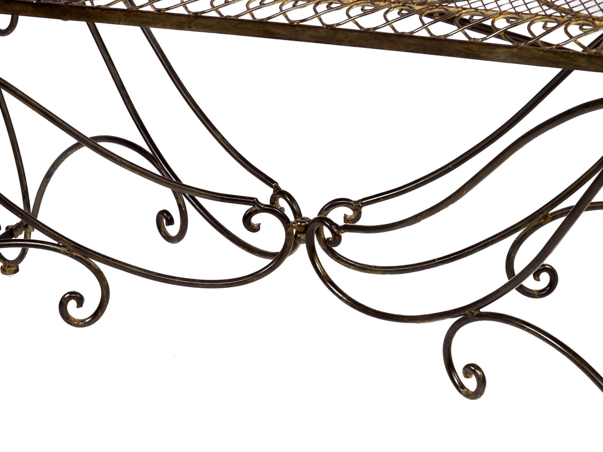 XXL Gartentisch + 4 Stühle Eisen Tisch Gartenmöbel antik Stil garden furniture