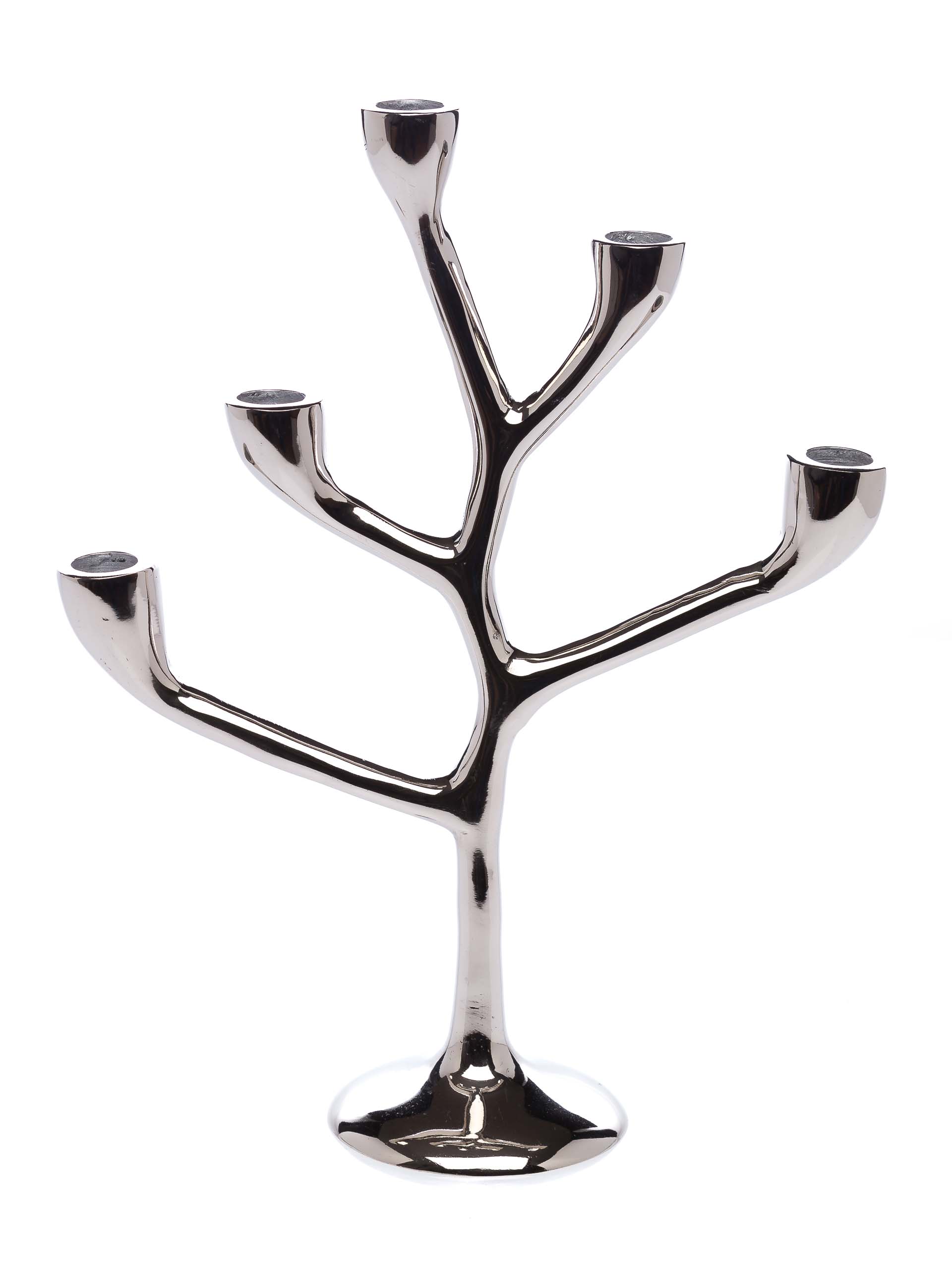 Kerzenleuchter 36cm Kerzenständer vernickelt Leuchter candlestick antik Stil