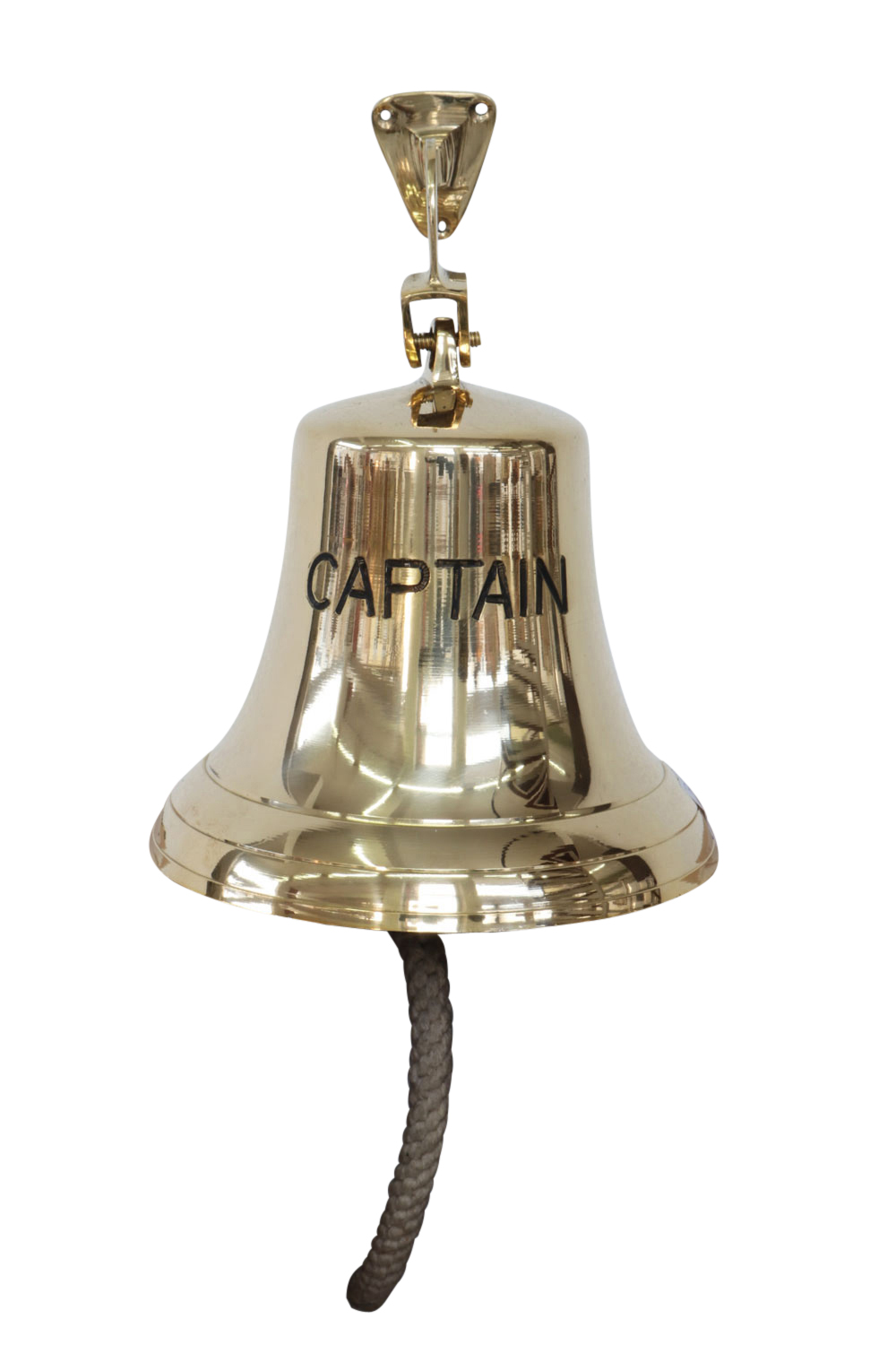 Glocke Schiffsglocke 24cm Captain Schiff Maritim Nautik Antik-Stil Kapitän