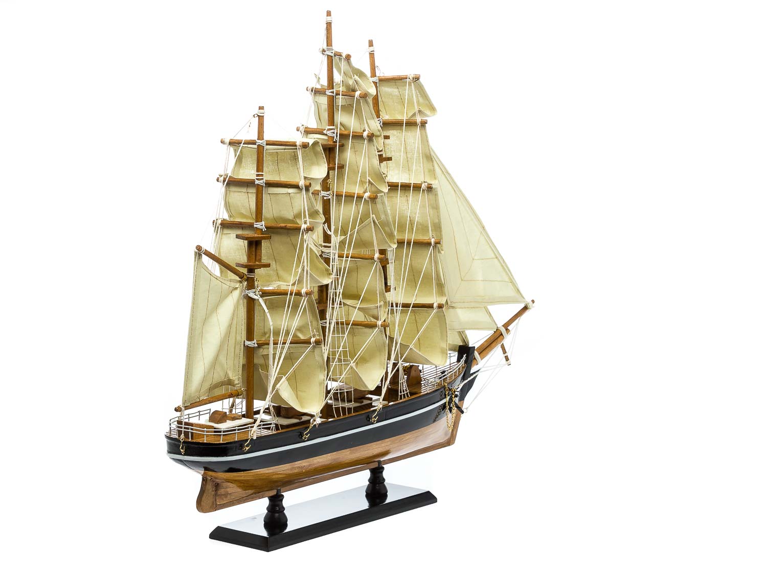 Modellschiff Cutty Sark Wollklipper Holz Schiffsmodell