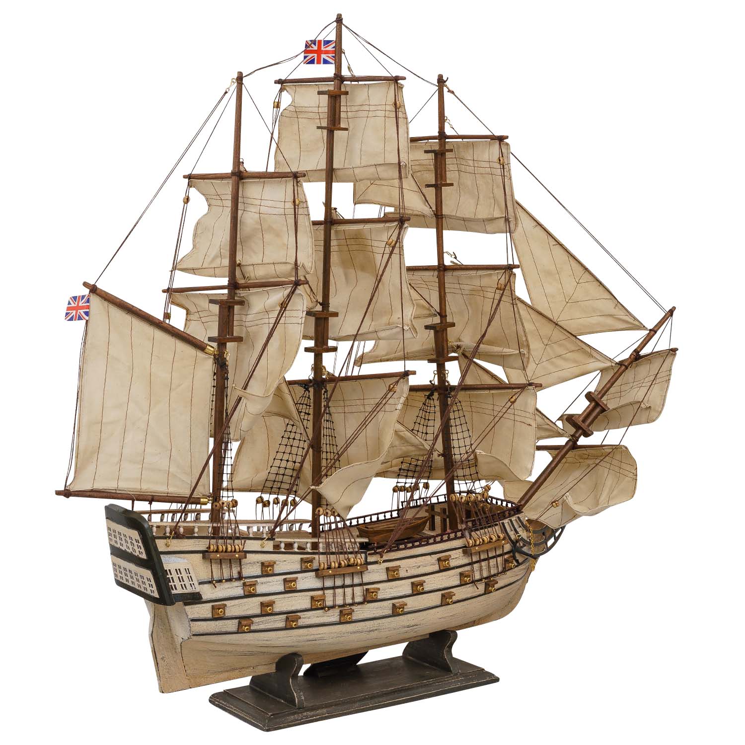 Model schip HMS Victory England houten schip zeilschip 86cm geen bouwpakket