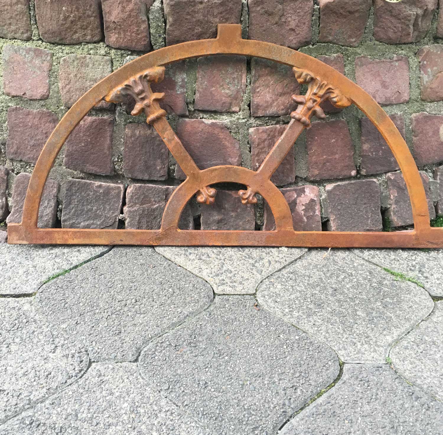 Fenster Rost Stallfenster Eisenfenster Scheunenfenster Eisen 66cm Antik-Stil a5