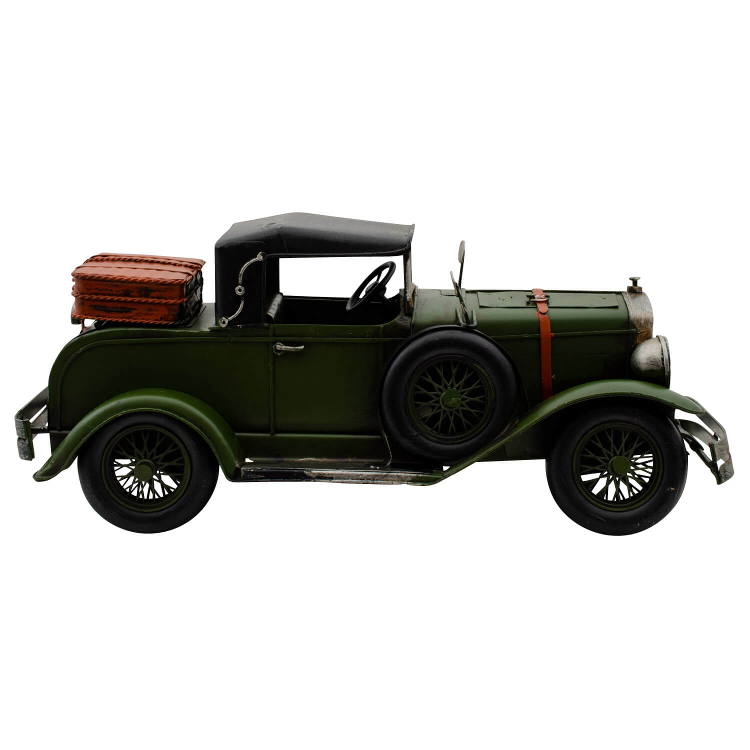 Modellauto Oldtimer Nostalgie Blech Metall Auto Modell Antik-Stil - 34cm