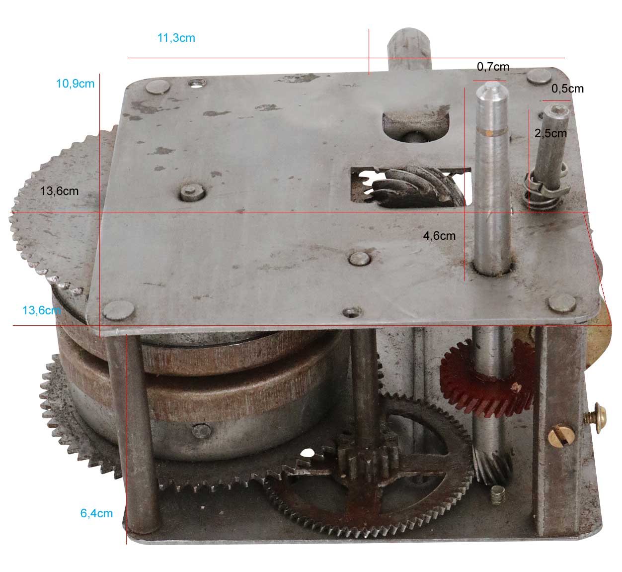 Grammophon Motor Ersatzteil Antik-Stil Federlaufwerk Ersatz Austausch