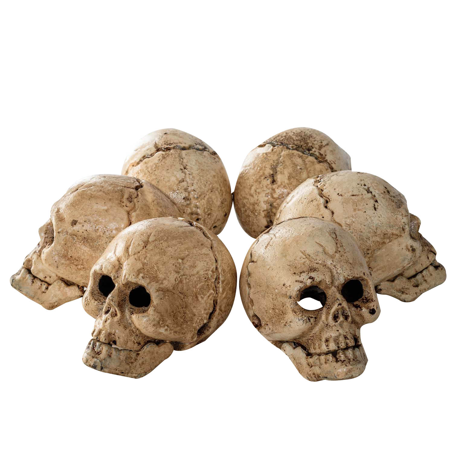 6x Flaschenöffner Totenkopf Bieröffner Figur Öffner Eisen Antik-Stil 7cm