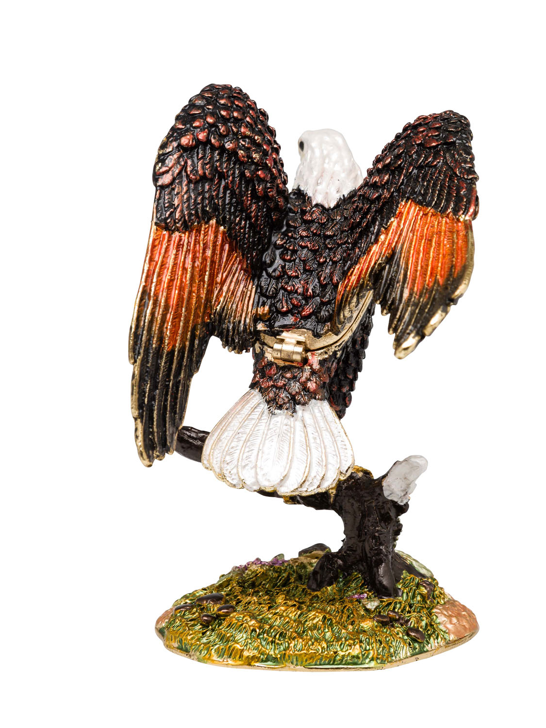 Adler Pillendose Schmuckdose Dose Pillenbox Box Pille Figur Schatulle eagle