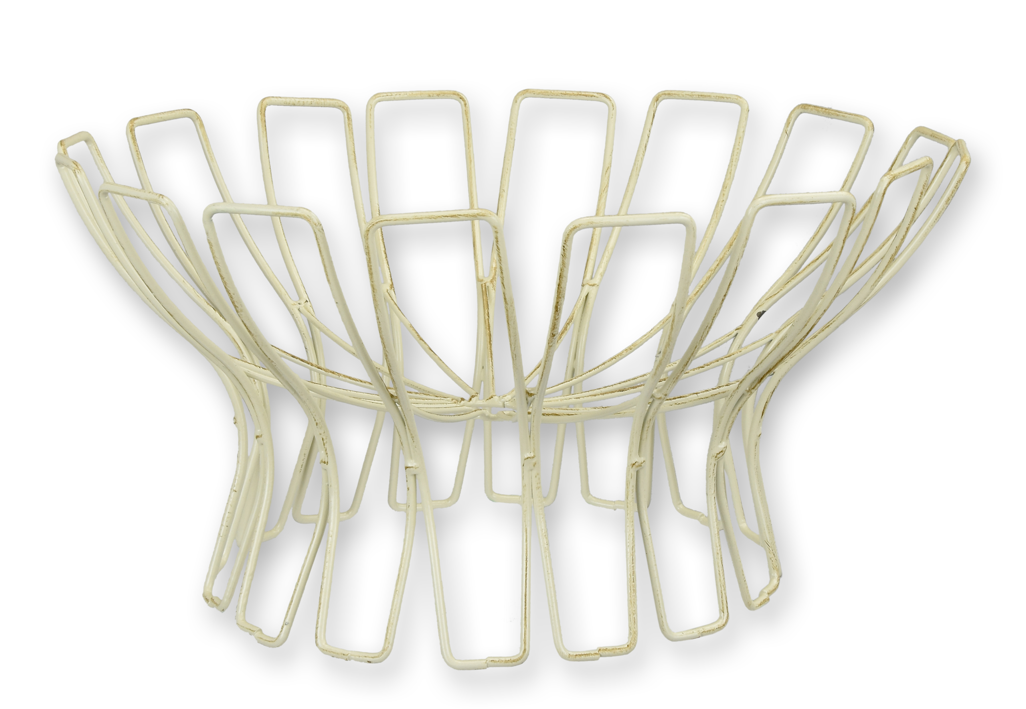 Een ijzeren fruitmand replica retro ontwerp decoratie