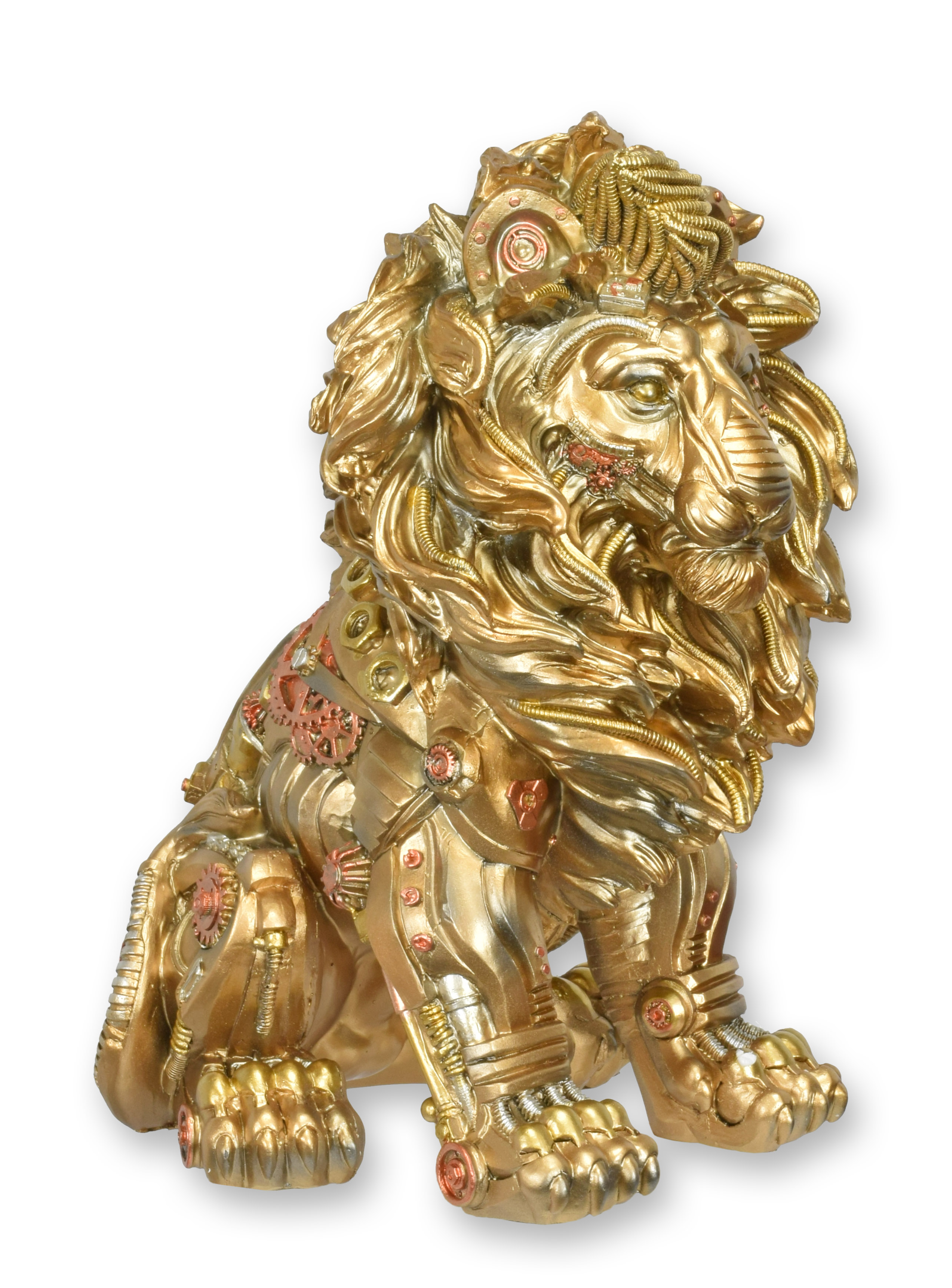 Bronze, Löwe, Tierwelt, Gold, Schatz