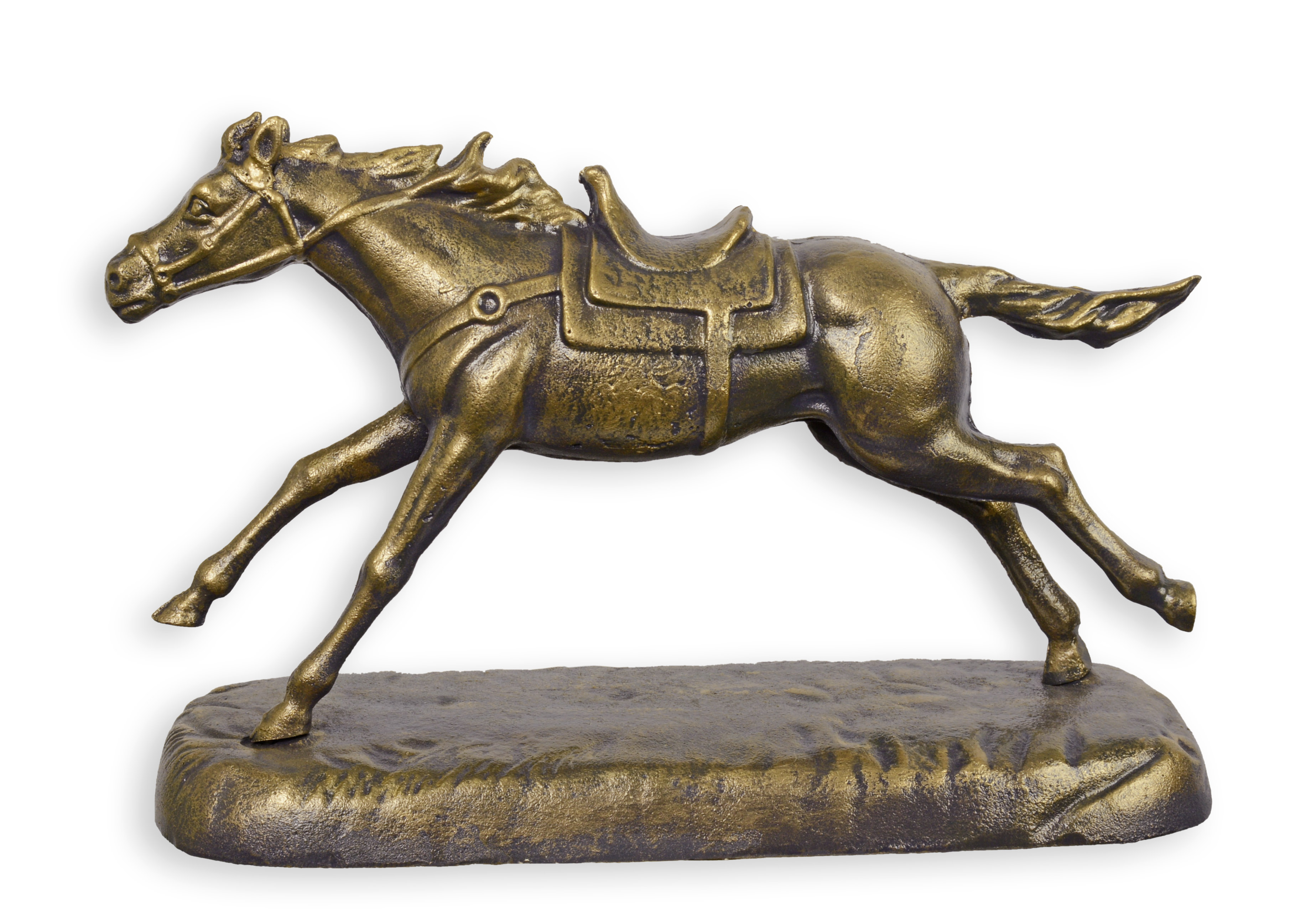 Bronze, Figur, Tier, Pferd, Säugetier