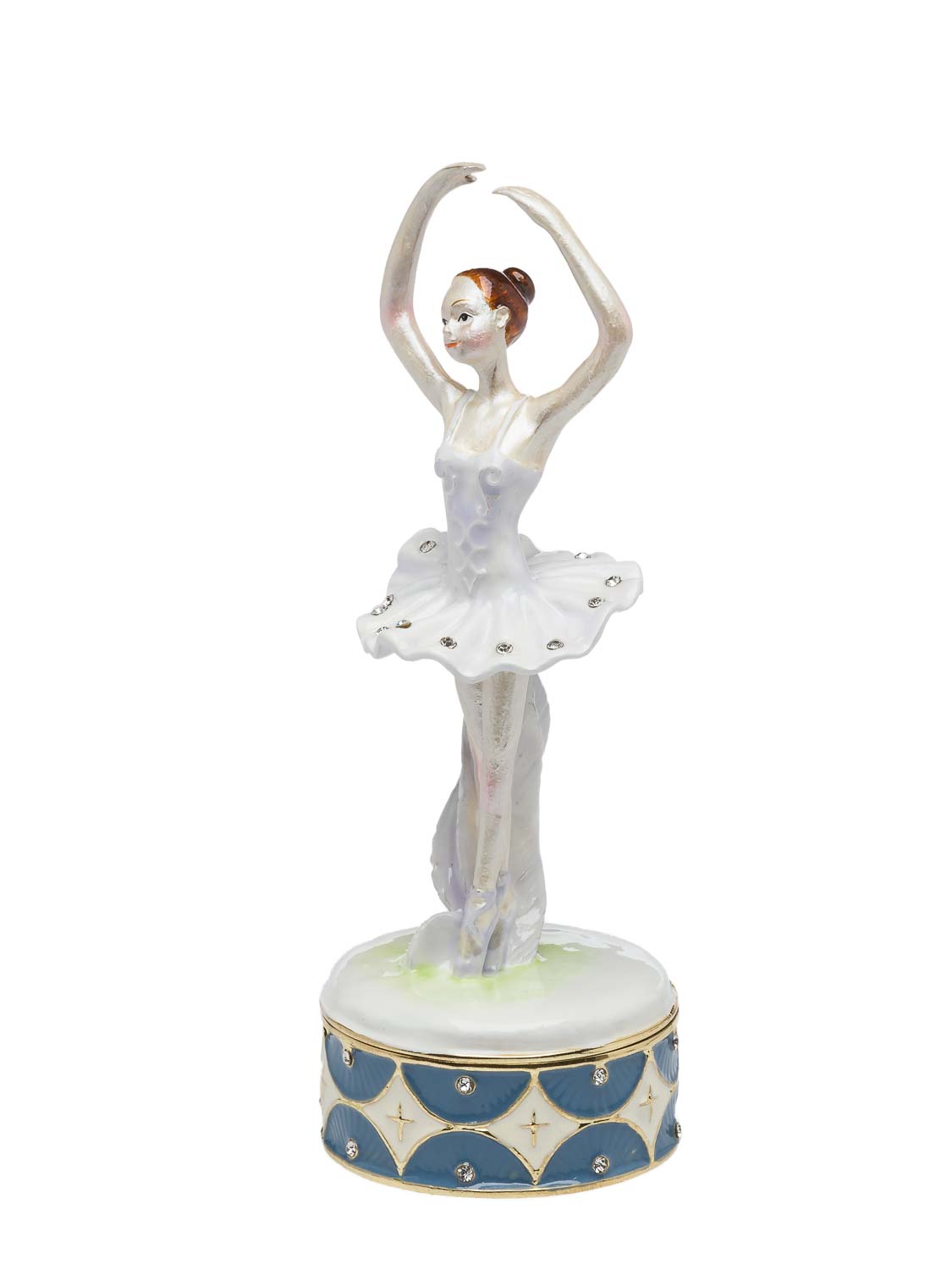 Schmuckschatulle Ballerina Pillendose Tänzerin Schmuckdose Dose jewelry box