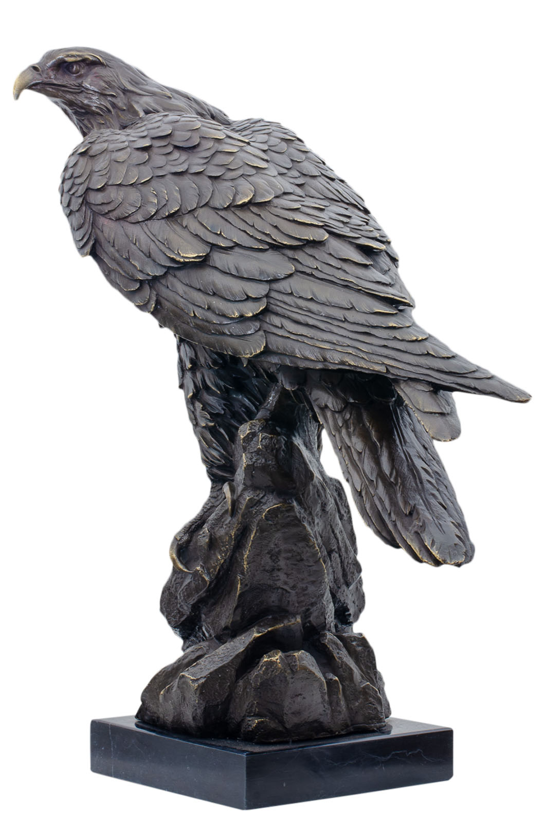 Bronzeskulptur Adler im Antik-Stil Bronze Figur Statue 51cm